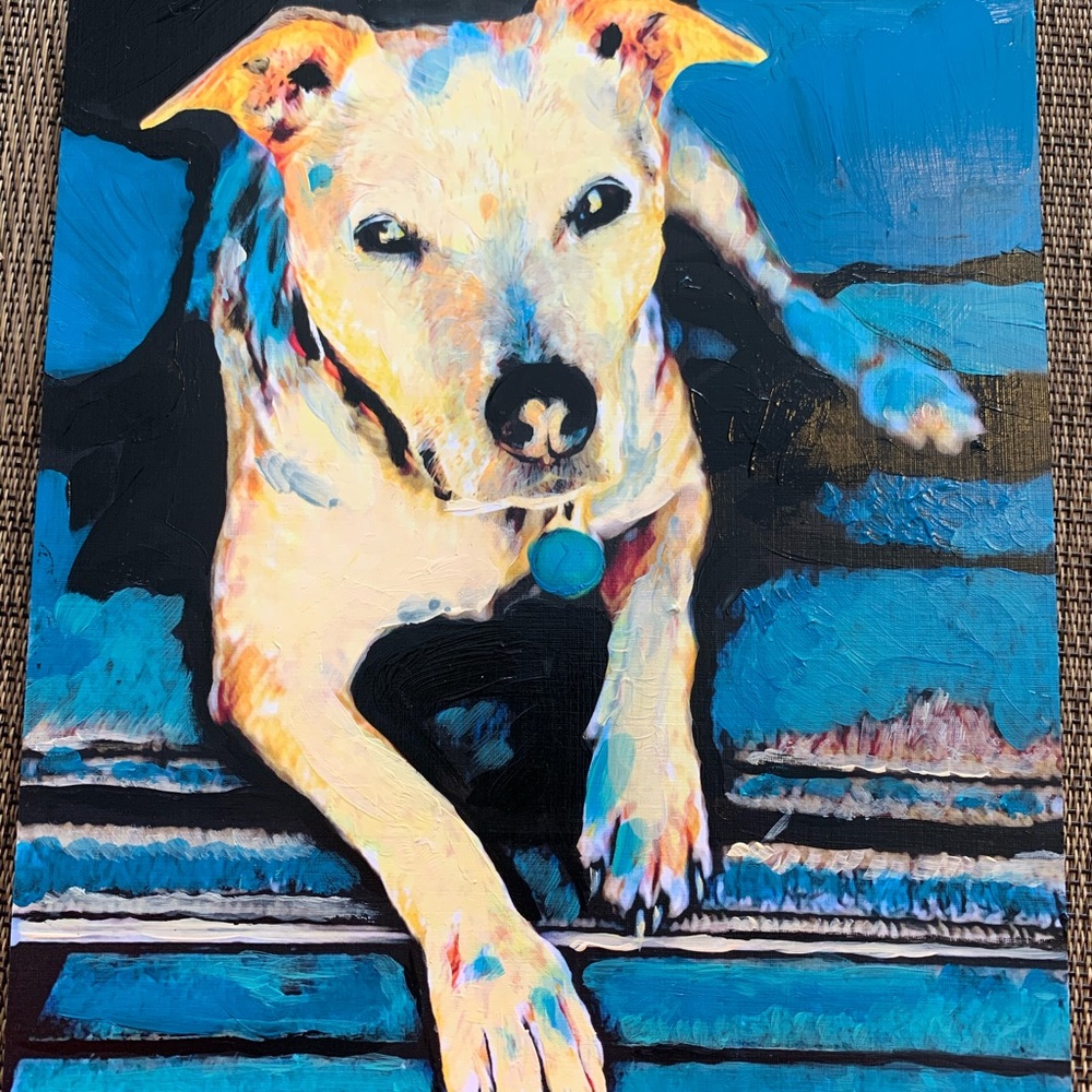Custom pet portraits perfect for a Christmas gift